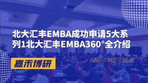 北大汇丰EMBA成功申请5大系列1北大汇丰EMBA360°全介绍